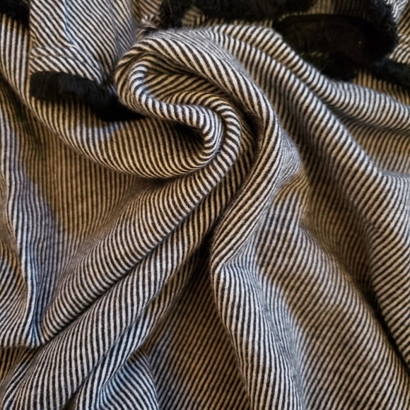 LOFT Striped One Shoulder Ruffle Top - Picture 5 of 5